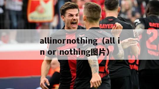 allinornothing（all in or nothing图片）